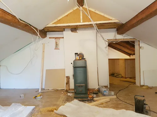 Takreparation och isolering – bild 10